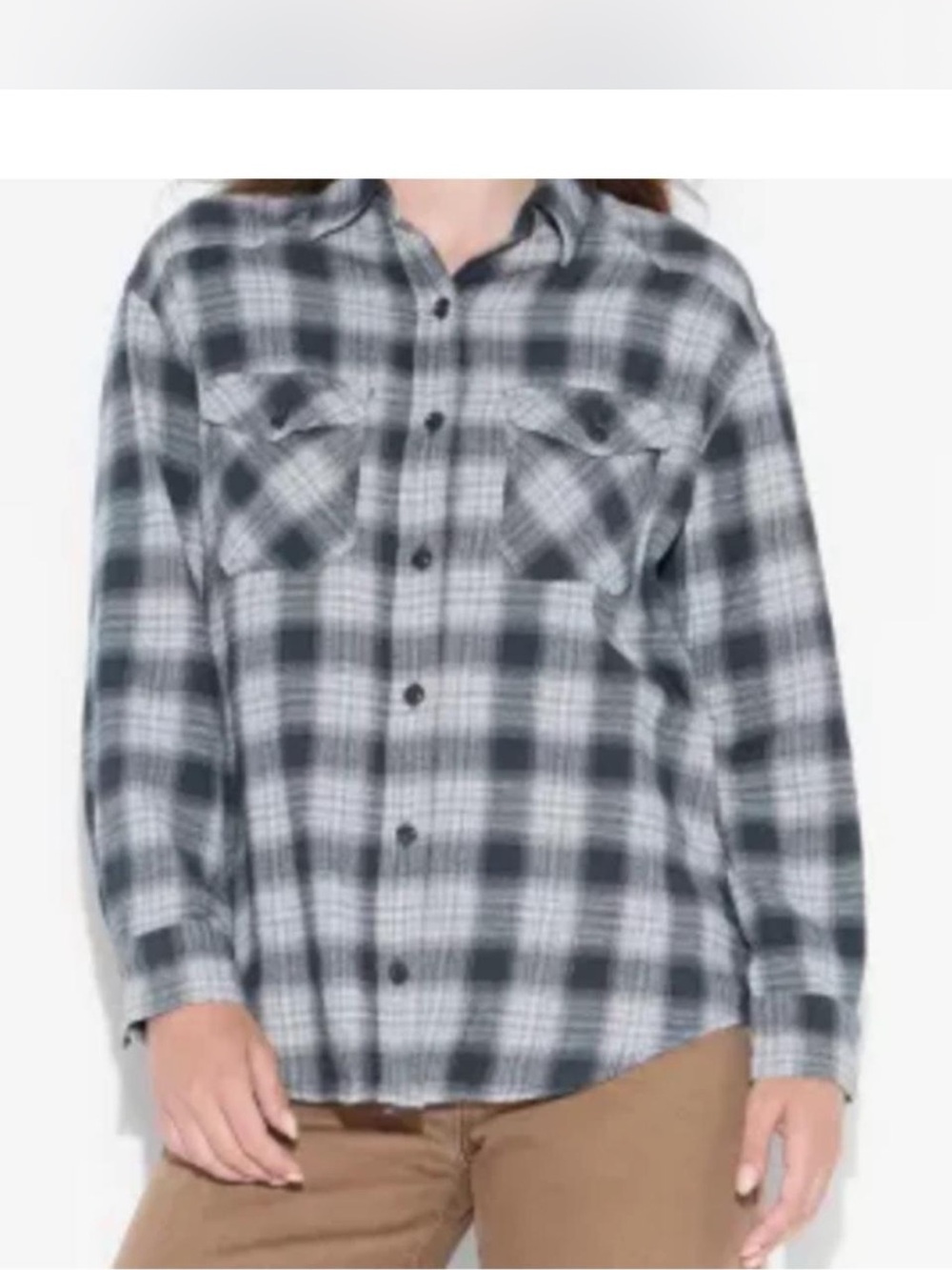 Wild Fable Large Flannel Plaid Shirt - NWT